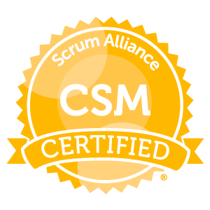 Scrum Alliance badge